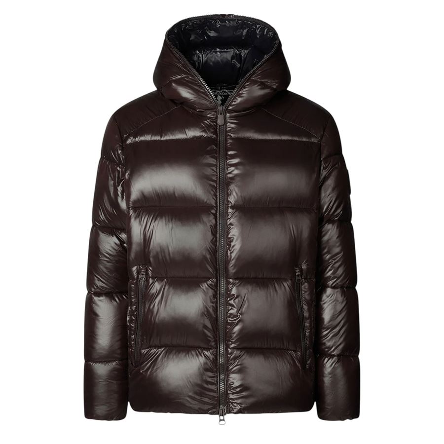 Edgard piumino animal free con cappuccio da uomo Save The Duck | D31280M/LOVE240009